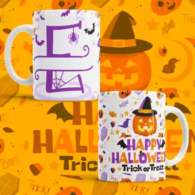vectores plantilas HALLOWEEN,ABECEDARIO,LETRAS,MONOGRAMAS,ALFABETO,
